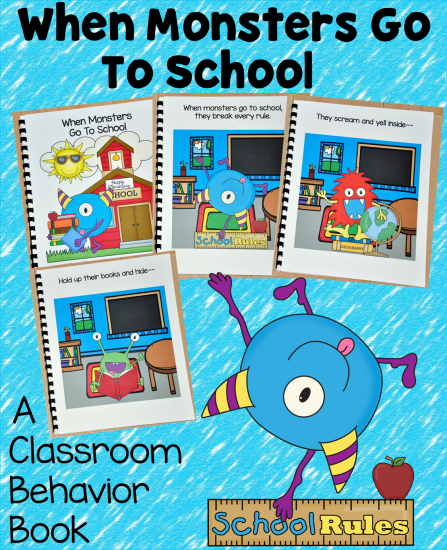When Monsters Go to School Book - Click Image to Close