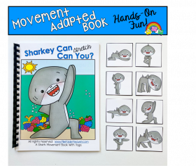 Shark Themed Movement Book