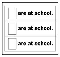 "Are at School" Flipstrips - Click Image to Close