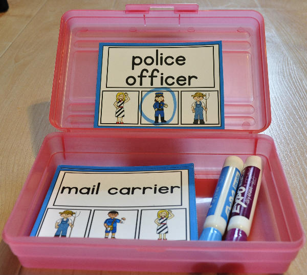 Community Helpers Task Cards - Click Image to Close