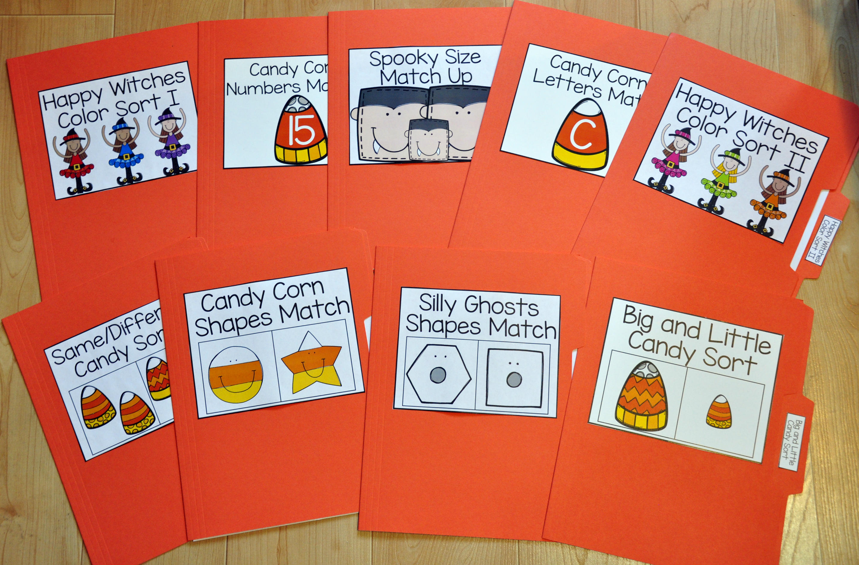 Halloween File Folder Games Mini-Bundle Halloween File Folder Games Mini-Bundle