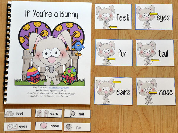 "If You're a Bunny and You Know It" Adapted Song Book - Click Image to Close