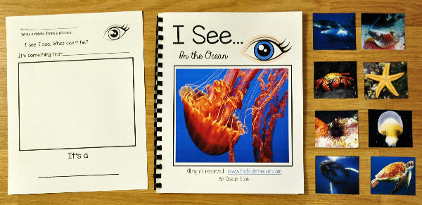 "I See" In the Ocean Adapted Book (w/Real Photos) "I See" In the Ocean Adapted Book (w/Real Photos)