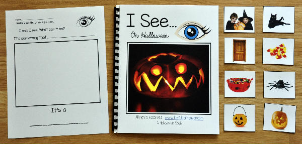 "I See" On Halloween Adapted Book (w/Real Photos) "I See" On Halloween Adapted Book (w/Real Photos)