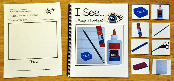 "I See" Things At School Adapted Book (w/Real Photos) "I See" Things At School Adapted Book (w/Real Photos)