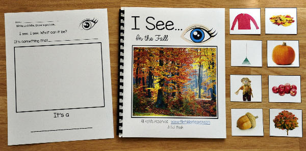 "I See" Fall Adapted Book (w/Real Photos) "I See" Fall Adapted Book (w/Real Photos)