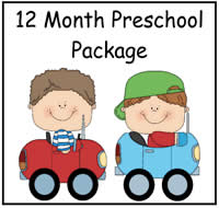 12 Month Preschool Package 12 Month Preschool Package