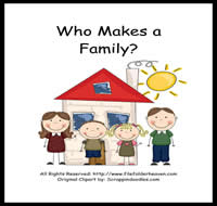 Who Makes a Family Adapted Book Unit - Click Image to Close