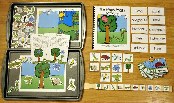 The Wiggly Wiggly Inchworm Adapted Book Unit - Click Image to Close