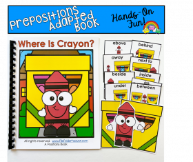 Where Is Crayon Adapted Book And Activities
