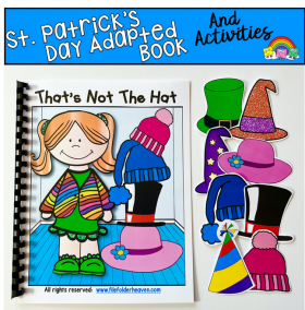 St. Patrick's Day Adapted Book and Vocabulary Activities