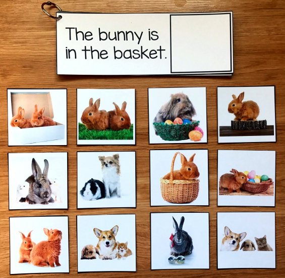 Easter Prepositions Activities (w/Real Photos) - Click Image to Close