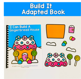 I Can Build A Gingerbread House Adapted Book 1