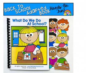 Back To School Adapted Book