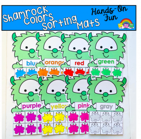 Shamrock Colors Sorting Mats