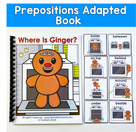 Prepositions Adapted Book: Where Is Ginger?