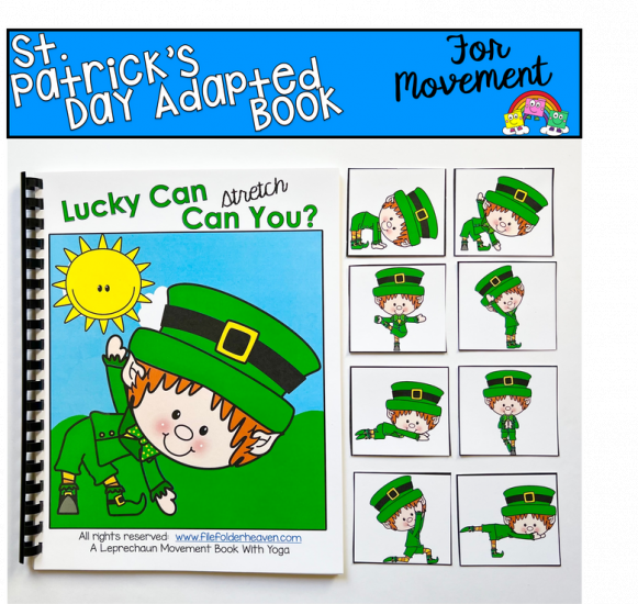 St. Patrick\'s Day Book For Movement And Imitation