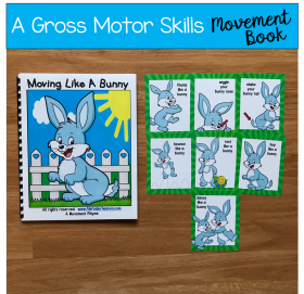 Bunny Themed Movement Book (And Cards!)