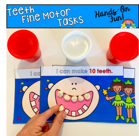 Teeth Fine Motor Tasks
