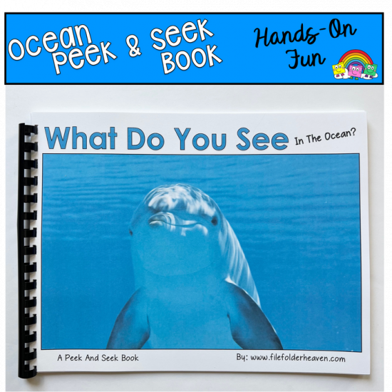 Ocean Peek And Seek. Book