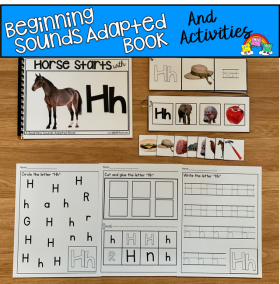 "Horse Starts With H" Workin With Beginning Sounds