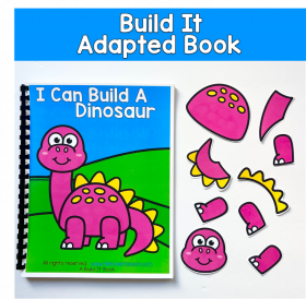 Build It Adapted Book: I Can Build A Dinosaur 2