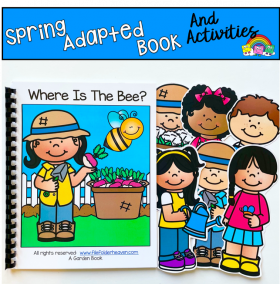 Spring Adapted Book: "Where Is The Bee?"