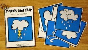 May Match and Flip Activities