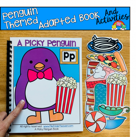 \"A Picky Penguin\" Adapted Book And Activities