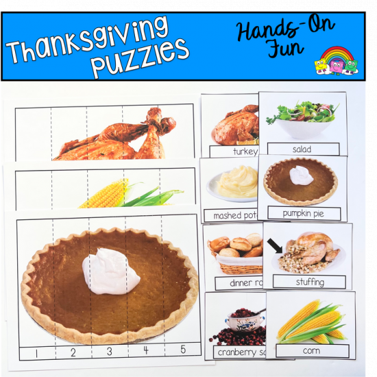 Thanksgiving Puzzles (With Real Photos)