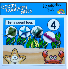 Ocean Counting Mats