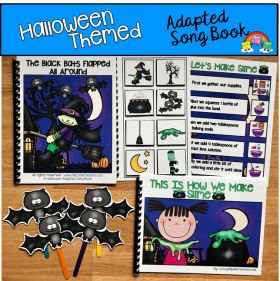 Halloween Adapted Books: "The Black Bats Flapped All Around"