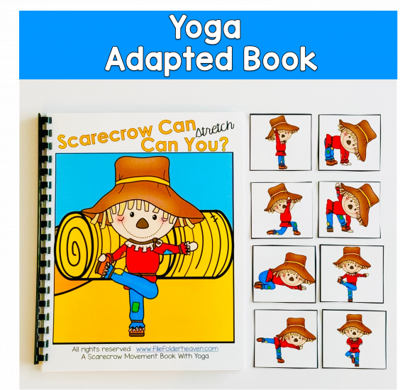 Scarecrow Yoga Adapted Book For Movement And Imitation