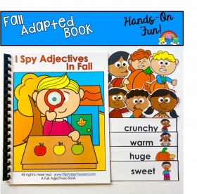 Fall Adapted Book: I Spy Fall Adjectives