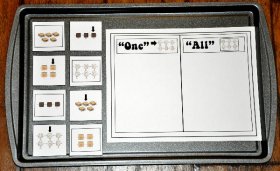 S'mores One and All Sort Cookie Sheet Activity
