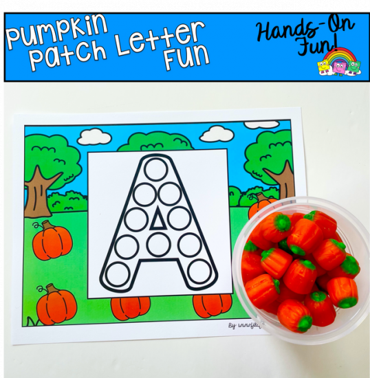 Pumpkin Patch Fun Fine Motor Activities