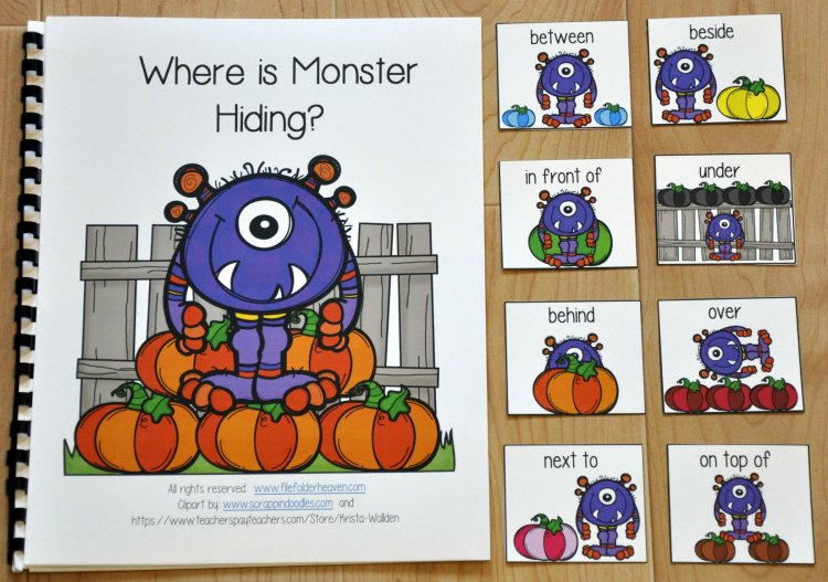 \"Where is Monster Hiding?\" Adapted Book