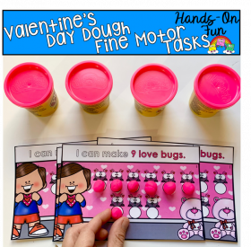 Valentine's Day Fine Motor Tasks