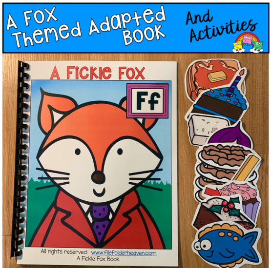 \"A Fickle Fox\" Adapted Book