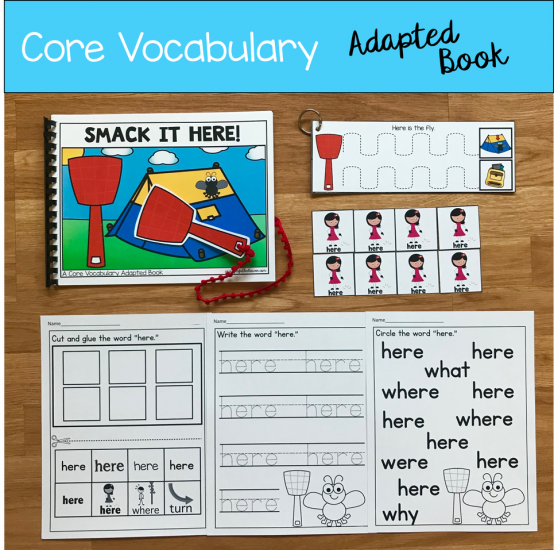 \"Smack It, Here!\" (Working With Core Vocabulary)