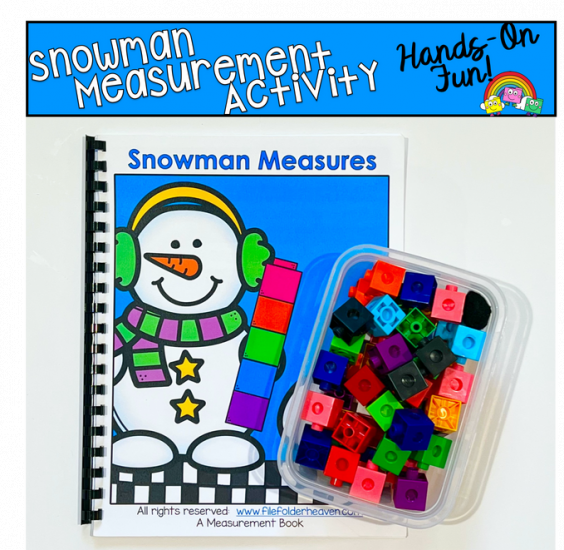 Snowman Measurement Activity: \"Snowman Measures\"