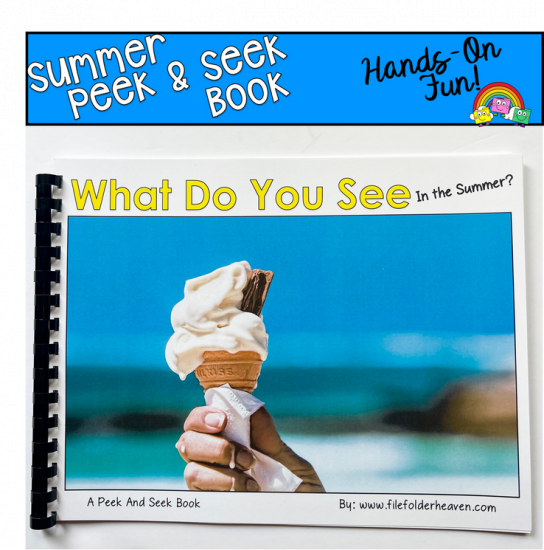 Summer Peek And Seek Book
