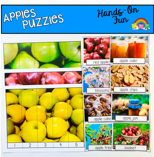 Apple Puzzles (With Real Photos)