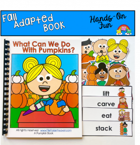 "What Can We Do With Pumpkins?" Adapted Book