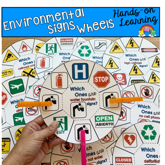 Environmental Signs Task Cards