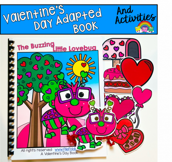 \"The Buzzing Little Lovebug\" Adapted Book And Activities