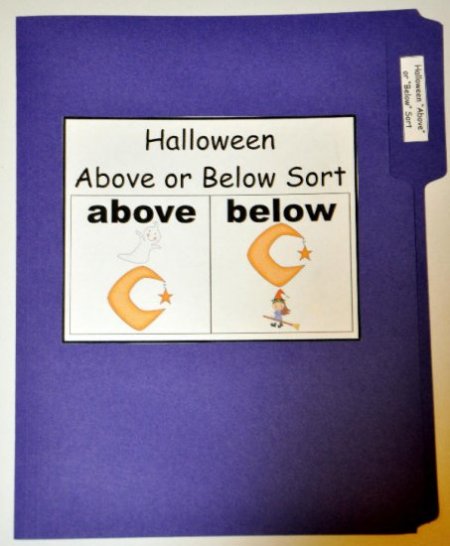 Halloween Beginning Sounds Clothespin Task