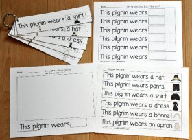 Pilgrim Fluency Flipstrip Activities