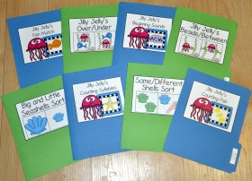 Ocean File Folder Games Mini-Bundle