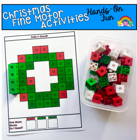 Christmas Snap Cubes Activities